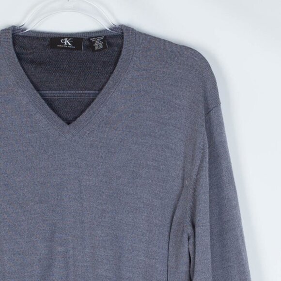 Calvin Klein Extra Fine Merino Wool Sweater Sz XXL - Picture 2 of 7